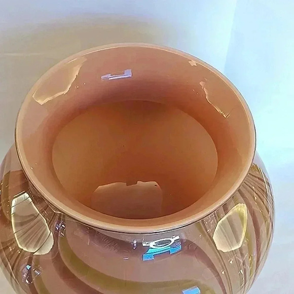 Vintage Hand Blown Vase 8 1/4" - Picture 3 of 4